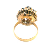 Stunning 14ct Yellow Gold Sapphire Ring – A Beautiful Statement Piece