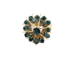 Stunning 14ct Yellow Gold Sapphire Ring – A Beautiful Statement Piece