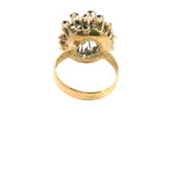 Stunning 14ct Yellow Gold Sapphire Ring – A Beautiful Statement Piece