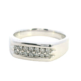 Exquisite 18ct White Gold Diamond Ring with Brilliant Cut Diamonds – Ideal for Engagement or Wedding