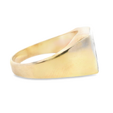 ELEGANT 9CT YELLOW, WHITE & ROSE GOLD SINGLE STONE DIAMOND RING - A PERFECT GIFT FOR HIM