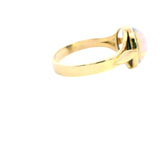Stunning 18ct Yellow Gold Opal Ring – Featuring a Beautiful Blue/Green Crystal Opal Doublet
