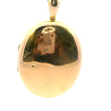 Antique 18ct Yellow Gold Hinged Locket Pendant Circa 1900
