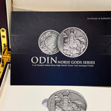 2016 Norse Gods Odin 2oz Ultra High Relief Silver Coin – Limited Edition of 750