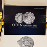 2016 Norse Gods Odin 2oz Ultra High Relief Silver Coin – Limited Edition of 750