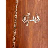 Sydney 2000 Olympic Games 16-Coin Silver Proof Set – Complete in Jarrah Case