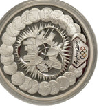 Sydney 2000 Olympic Games 16-Coin Silver Proof Set – Complete in Jarrah Case