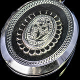 Antique Silver Book Chain and Locket