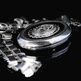Antique Silver Book Chain and Locket