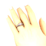 18ct White Gold & Old Mine Cut Diamond Ring