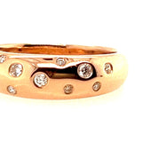 18ct Rose Gold Diamond Ring