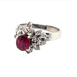 E11054 Ruby and Diamond Ring