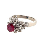 E11054 Ruby and Diamond Ring