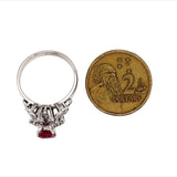 E11054 Ruby and Diamond Ring