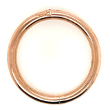 9ct Rose Gold Hinged Bangle