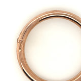 9ct Rose Gold Hinged Bangle