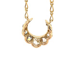 European Cut Diamond Necklace