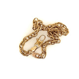9ct Yellow Gold Double Oval Link Bracelet