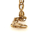 9ct Yellow Gold Double Oval Link Bracelet