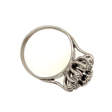 9ct White Gold Diamond Ring