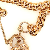 9ct Yellow Gold Padlock Bracelet