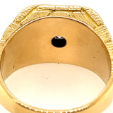18ct Yellow and White Gold Diamond Ring