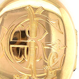 Antique 18ct Yellow Gold Hinged Locket Pendant Circa 1900
