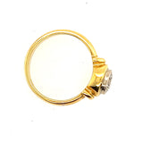 Half Carat (.50ct) Single Stone Diamond Ring set in 18ct Yellow Gold