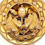 Antique 9ct Yellow Gold “In Memorium” Brooch – A Rare Piece of Mourning Jewelry