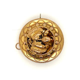 Antique 9ct Yellow Gold “In Memorium” Brooch – A Rare Piece of Mourning Jewelry