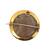 Antique 9ct Yellow Gold “In Memorium” Brooch – A Rare Piece of Mourning Jewelry