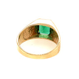 18ct Yellow Gold Emerald Ring