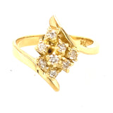 Yellow Gold Diamond Ring