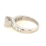 18ct White Gold Diamond Ring