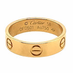 Cartier Love 18ct Yellow Gold Ring DFD501