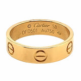 Cartier Love 18ct Yellow Gold Ring DFD501