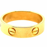Cartier Love 18ct Yellow Gold Ring DFD501