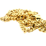 Exquisite 18ct Yellow Gold Curb Link Necklace – A Statement of Luxury and a Timeless Investment