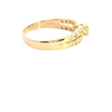 Elegant 18ct Yellow Gold Diamond Ring – Perfect for Engagement or Commitment