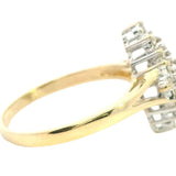 Exquisite 18ct Yellow Gold Diamond Ring (Size US 7 | UK/AU O)