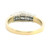 EXQUISITE 18CT YELLOW & WHITE GOLD 20 STONE DIAMOND RING