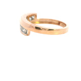 Elegant 9ct Rose Gold Diamond Ring – Timeless Beauty and Charm