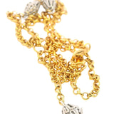 Stunning 9ct Yellow & White Gold Necklace – A Beautiful Investment in Style and Value