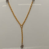 Stunning 9ct Yellow & White Gold Necklace – A Beautiful Investment in Style and Value