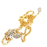 Stunning 9ct Yellow & White Gold Necklace – A Beautiful Investment in Style and Value