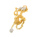 Stunning 9ct Yellow & White Gold Necklace – A Beautiful Investment in Style and Value