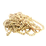 Antique 9ct Yellow Gold Curb Link Muff Chain – A Rare and Timeless Investment