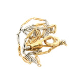 Stunning Antique 18ct Yellow & White Gold Chain – A Timeless Investment Piece