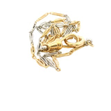 Stunning Antique 18ct Yellow & White Gold Chain – A Timeless Investment Piece