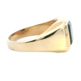 EXCLUSIVE 9CT YELLOW GOLD PARTI SAPPHIRE RING – A PERFECT GIFT FOR HIM